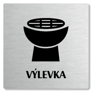Výlevka, 80x80mm, stříbrná, Nevada